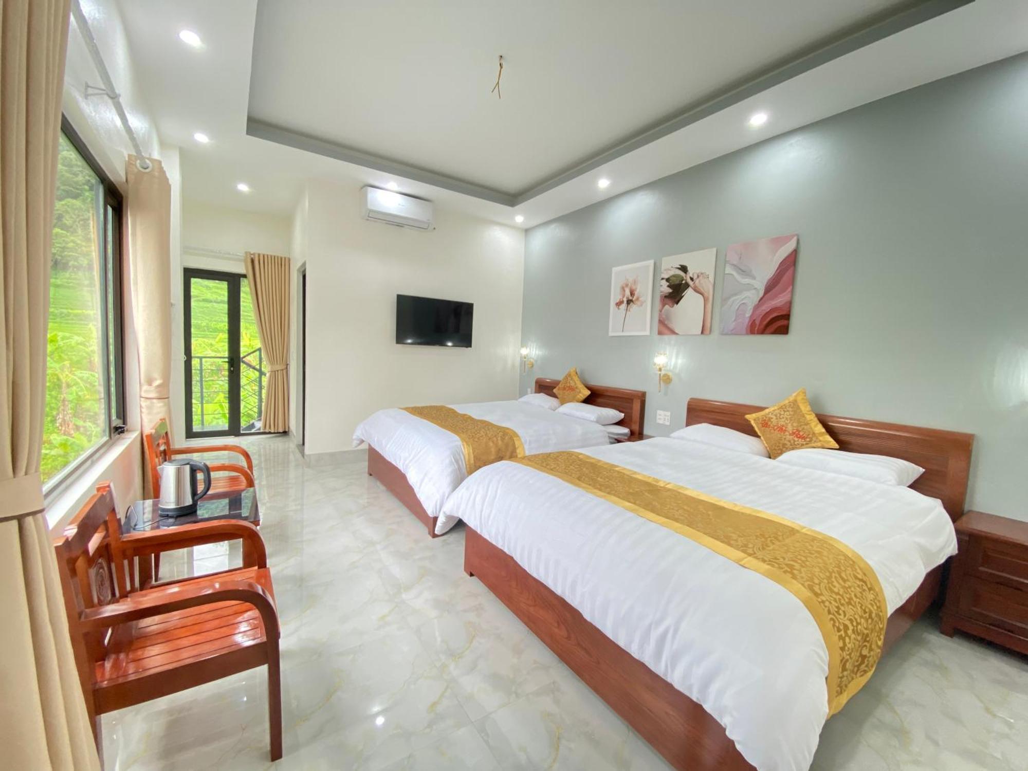 Van Anh Hotel - Restaurant Донгван Экстерьер фото