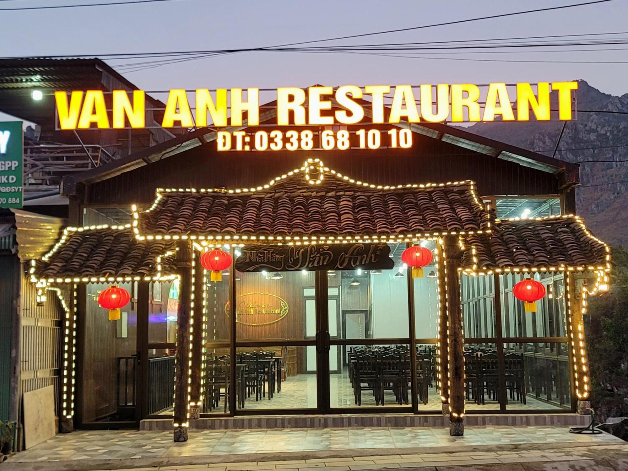 Van Anh Hotel - Restaurant Донгван Экстерьер фото